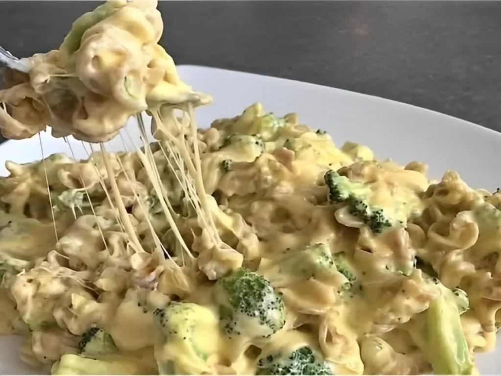 Macarrão de Brócolis com Bacon