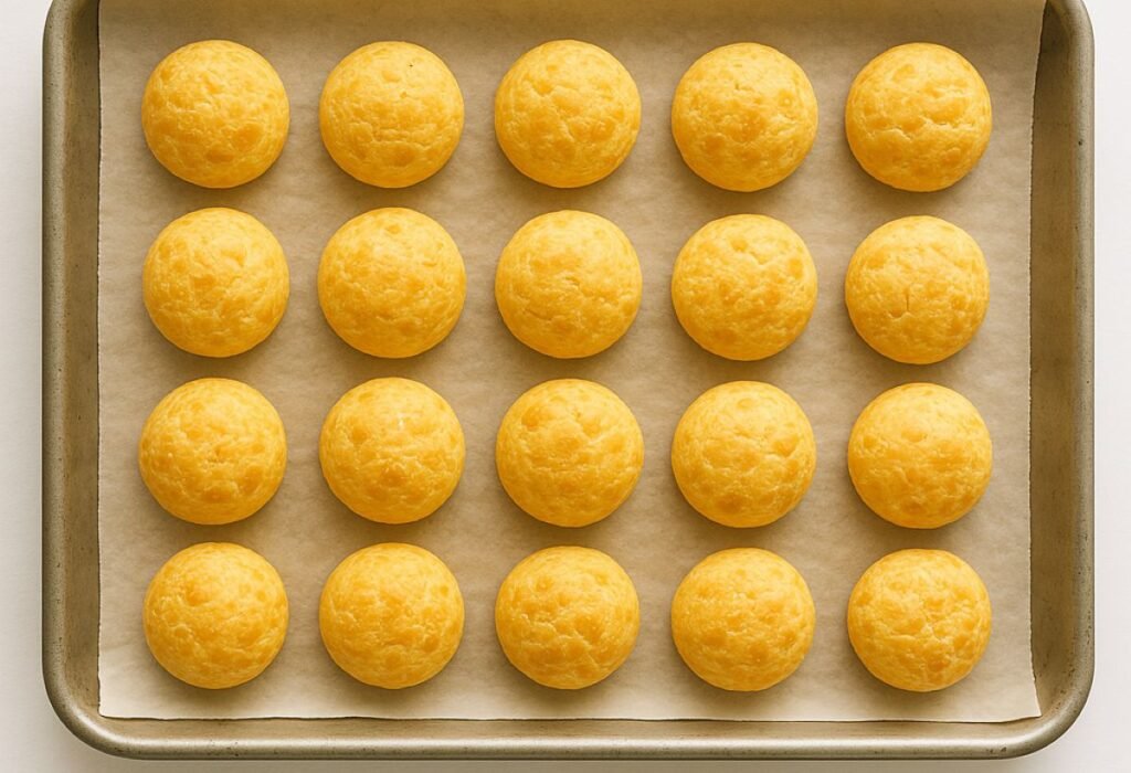 Biscoitinho de Tapioca com Queijo Parmesão