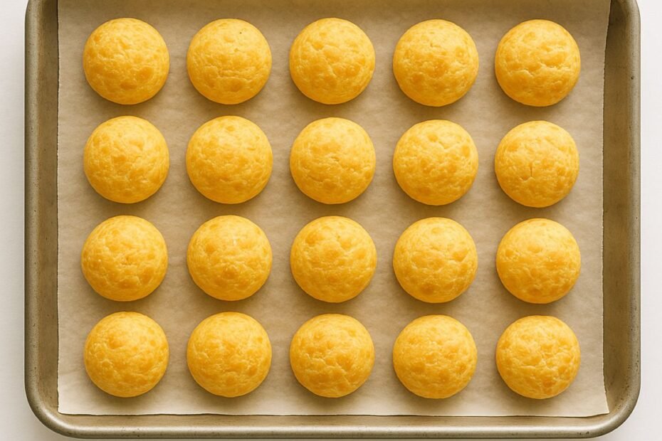 Biscoitinho de Tapioca com Queijo Parmesão