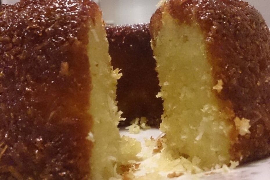 Bolo de Aipim Caramelizado