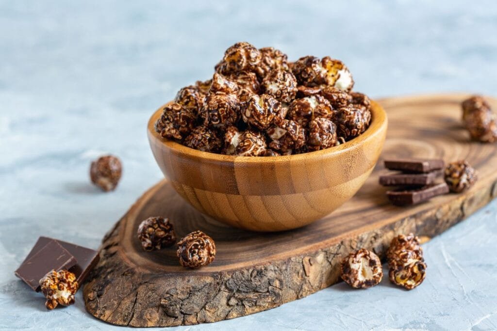 Pipoca com Chocolate Fácil