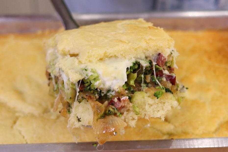 Torta de Brócolis com Ricota