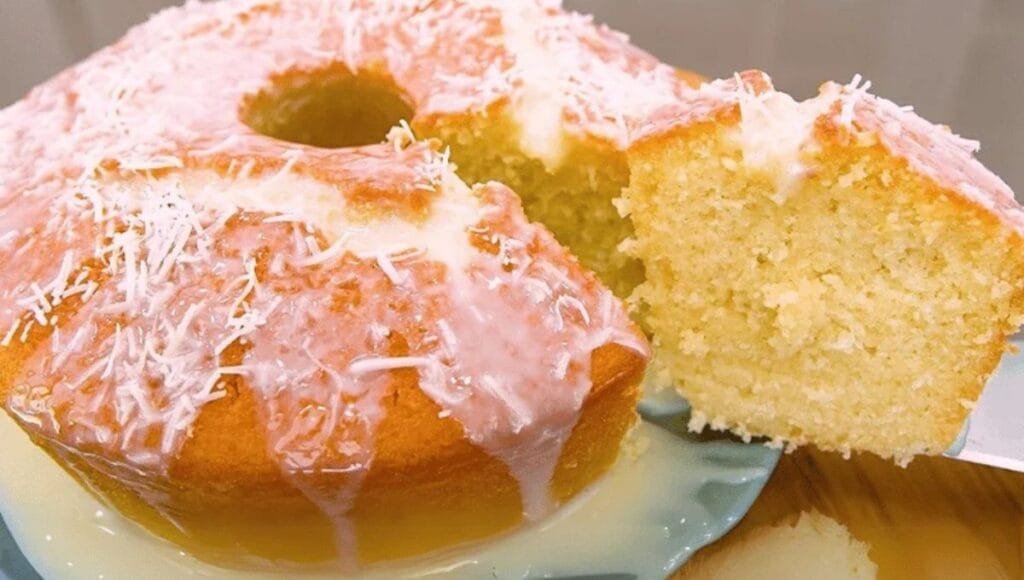 Bolo de Coco no Liquidificador