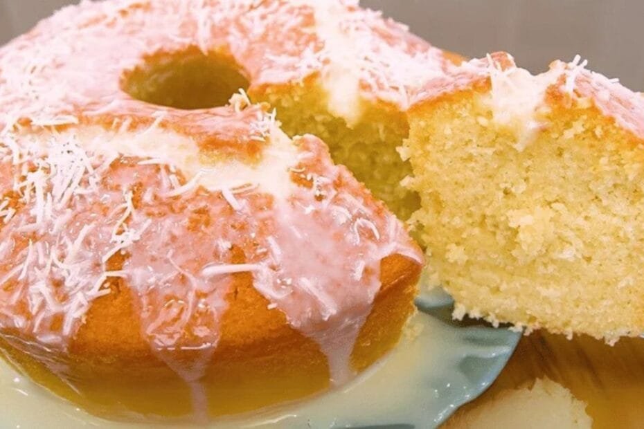 Bolo de Coco no Liquidificador