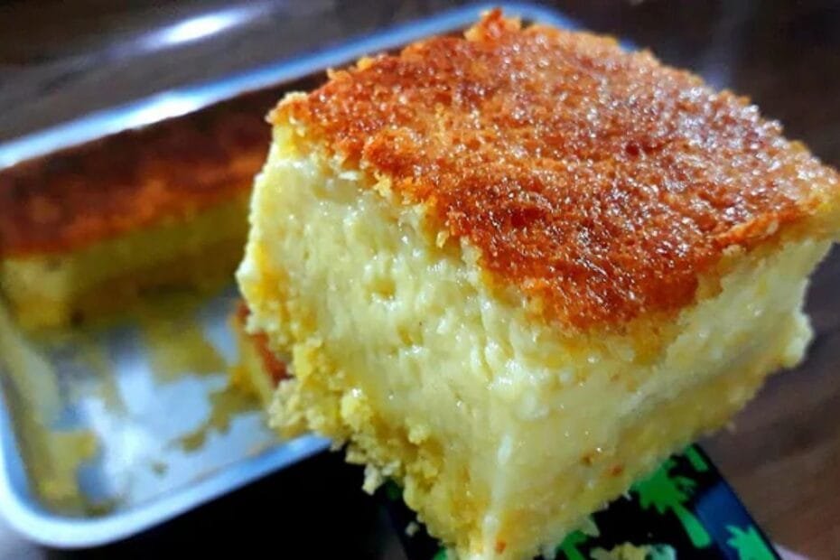 Bolo de Milho Cremoso de Liquidificador
