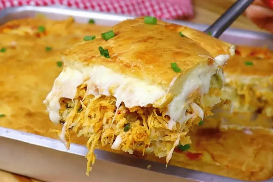 Torta de Frango de Liquidificador Simples