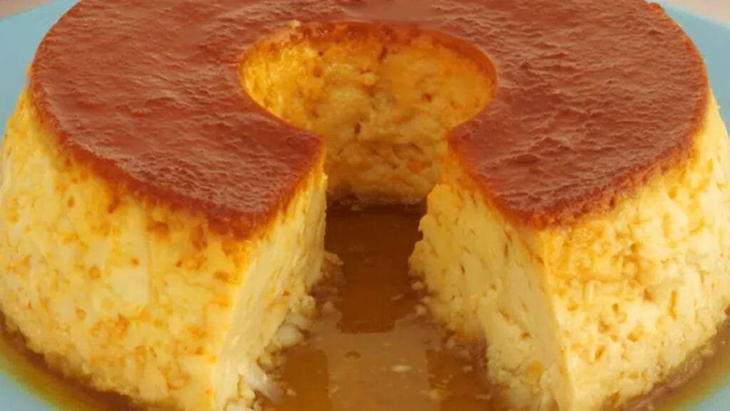 Pudim de Flocão de Milho