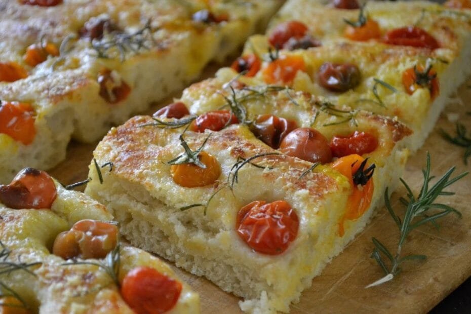 Focaccia Italiana Caseira