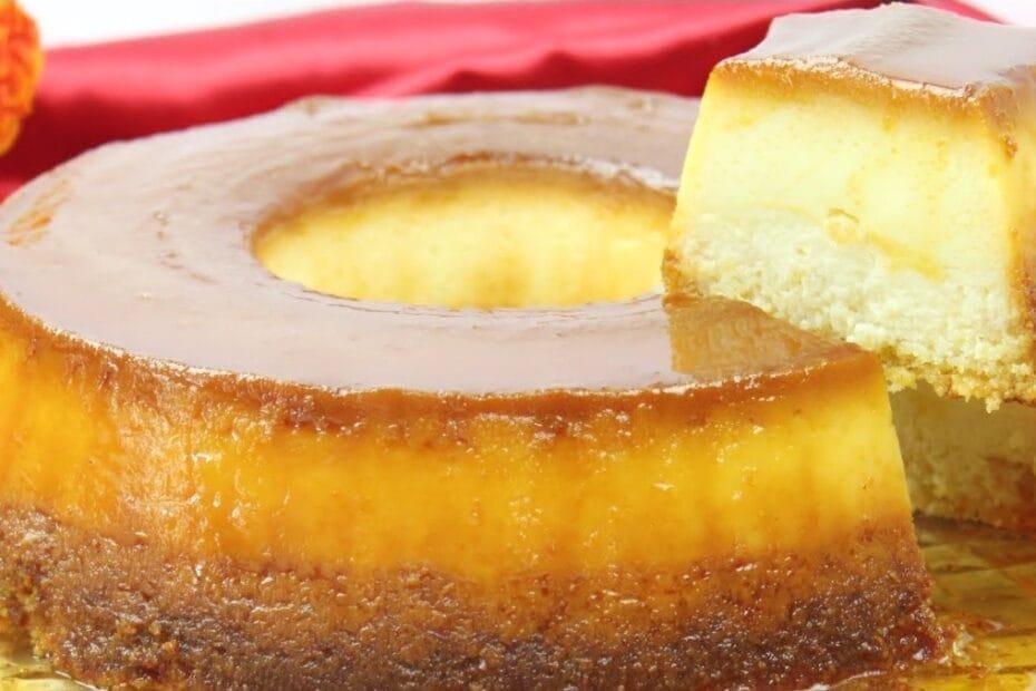 Bolo Pudim Queijadinha
